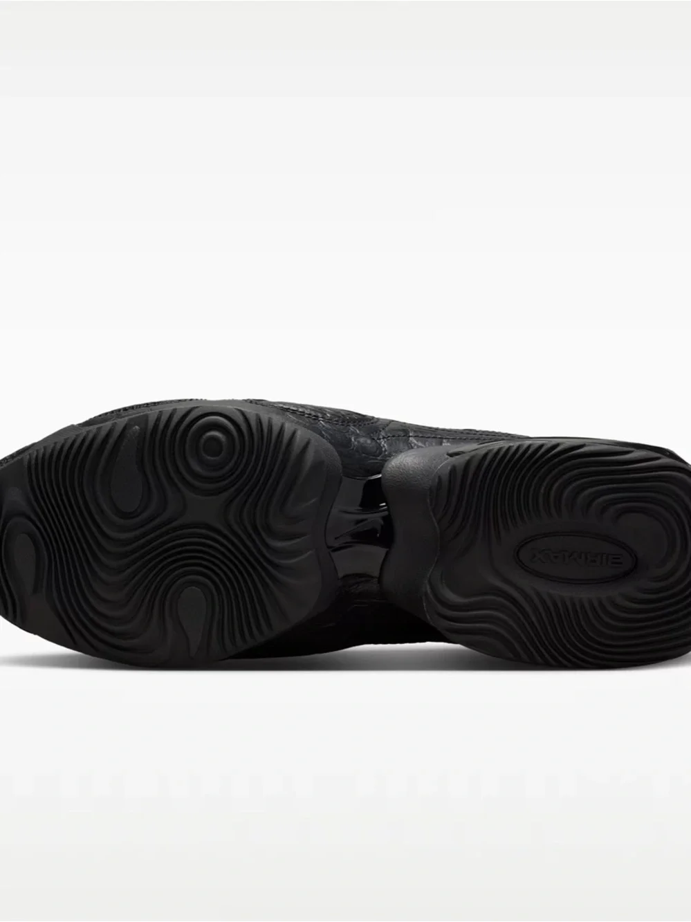 Nike Men’s Black Air-Visible Cushion Sneakers